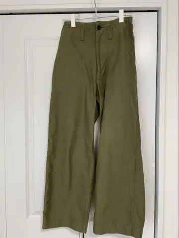 MHL 와이드 팬츠 카키