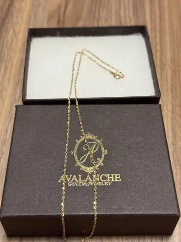AVALANCHE 10K YG FMZ-15 체인만 40cm