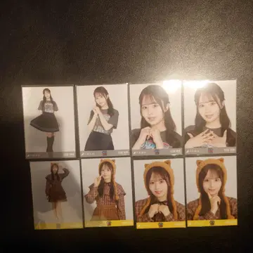 노기자카46 사토 리카 브로마이드 39thSG 언더 라이브 8종 컴프