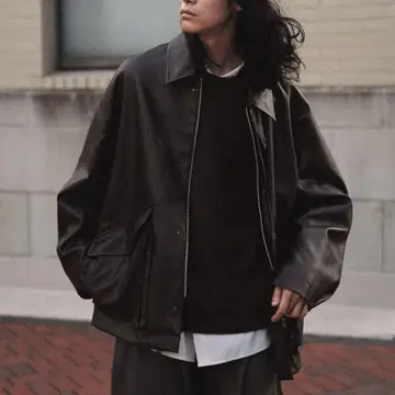 ARTIFICIAL GRAIN MILITARY BLOUSON