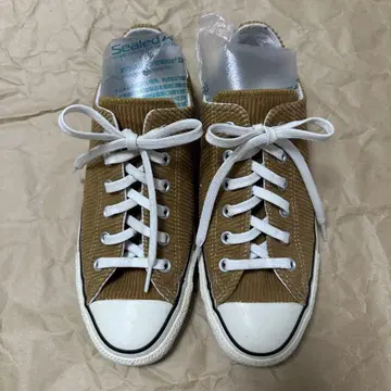 CONVERSE 코듀로이 스니커즈 로우컷 브라운 26cm
