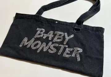 BABYMONSTER FC 한정판 큐빅 토트백 베비몬