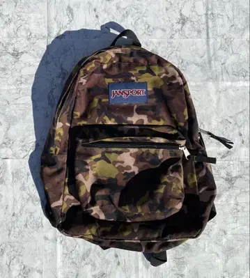 초레어 JANSPORT 잔스포츠 카모 패턴 백팩 army