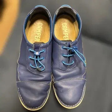 CAMPER 네이비 레이스업 슈즈