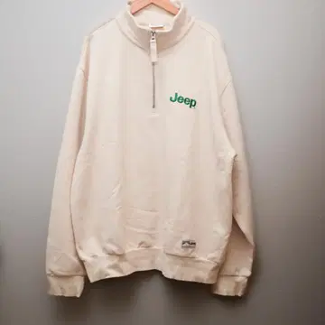 [ 새상품급 정가 8590 ] Jeep 하프 지퍼 트레이닝복 L 사이즈