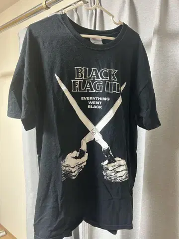 BLACK FLAG T셔츠 블랙 플래그