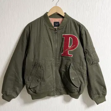 PEYTON PLACE 페이턴 플레이스 와펜 자수 블루종