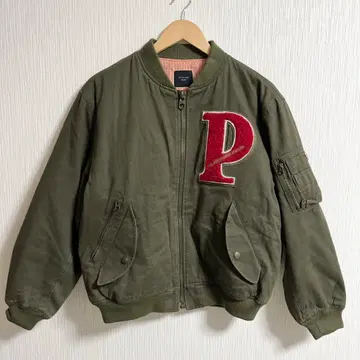 PEYTON PLACE 페이턴 플레이스 와펜 자수 블루종