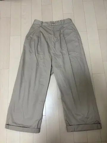 FREAK'S STORE 베이지 치노 팬츠