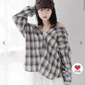 멀티 WAYBIG 체크 셔츠