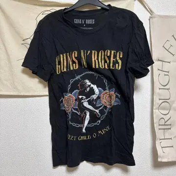 GUNS N' ROSES 티셔츠 S 사이즈 블랙