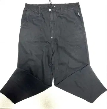 Kappa GU 콜라보 와이드 데님 팬츠 블랙 XL B19