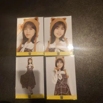 노기자카46 시바타 유나 브로마이드 올 브라운 코디