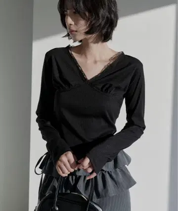 발레 코아 러블리 레이스 티셔츠