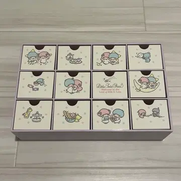 키키라라 리틀트윈스타 산리오 어드벤트 달력 체스트