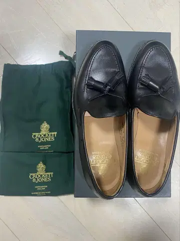 새상품급 CROCKETT&JONES [CAVENDISH] 태슬 로퍼 7