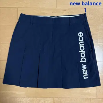 new balance 뉴발란스 골프 플리츠 스커트 네이비 1