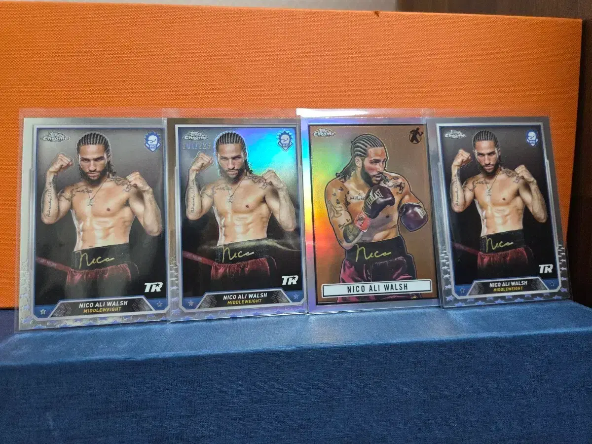 Topps Chrome 니코 알리 월시(Nico Ali walsh) 4장