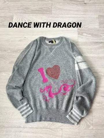 DANCE WITH DRAGON 캐시미어 100% 니트 2
