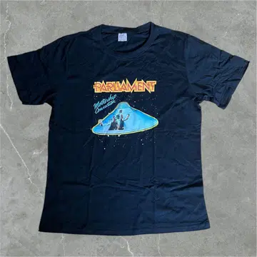 Parliament T셔츠 L 새상품 파라먼트 블랙 P-FUNK