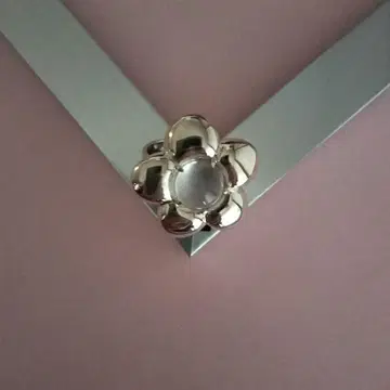 가격 인하 반지 실버 SILVER Fleur