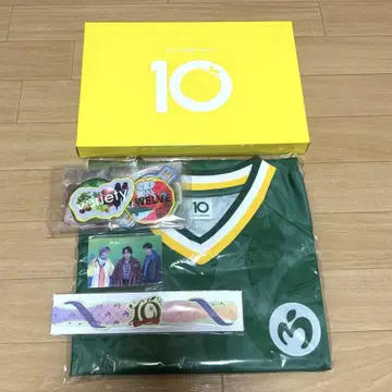 Mrs. GREEN APPLE 10주년 기념 게임 셔츠 와펜 러버 밴드