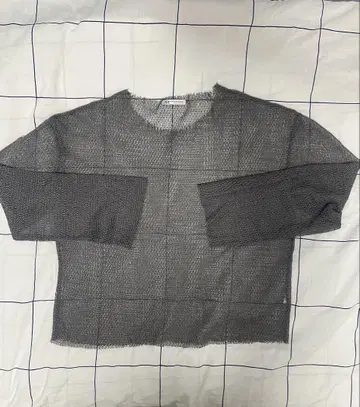 ZARA 메쉬 니트탑