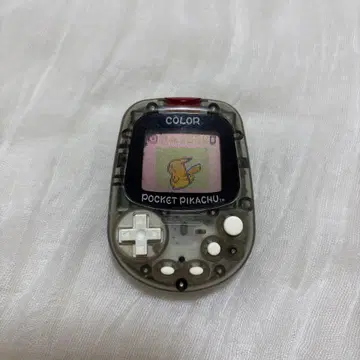 포켓몬 피카츄 Pocket pikachu 클리어 컬러