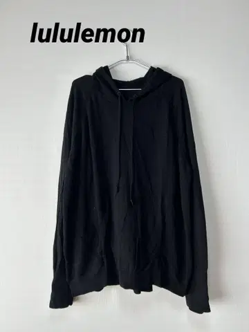 룰루레몬 니트 후드티