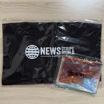 NEWS 조이폴리스 토트백, 파우치 2세트