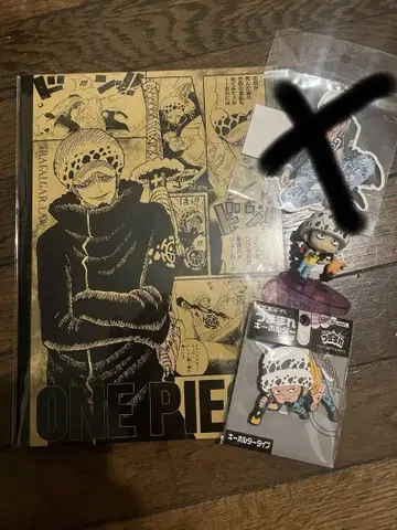 ONE PIECE 트라팔가 로우 스티커 피규어 묶음 판매