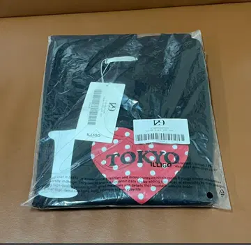 ILLIGO 이리GO ILOVE 티셔츠 블랙 TOKYO 미개봉 새상품