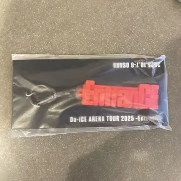 Da-ice EntrancE 러버 키링 빨간색 오사카 한정판