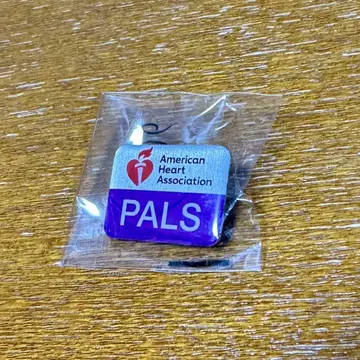 PALS 핑배지 American Heart Association