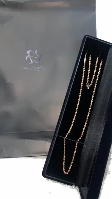 GRILLZ JEWELZ/10K CHAIN Rose Gold 2.5mm