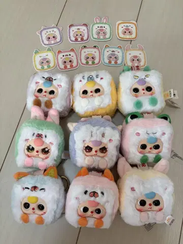 babythree 봉제 인형 마작