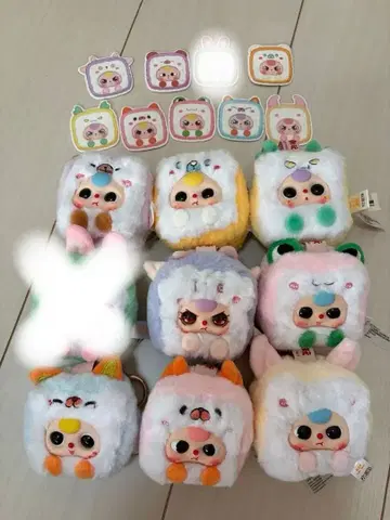 babythree 봉제 인형 마작