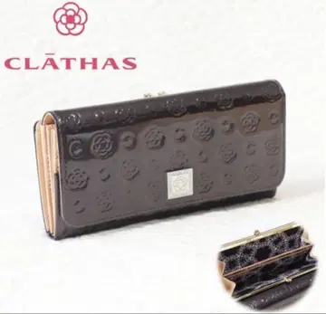 CLATHAS 다크 브라운 장지갑