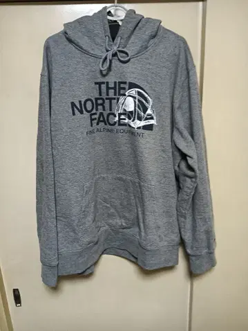 THE NORTH FACE 그레이 후드티 XXL