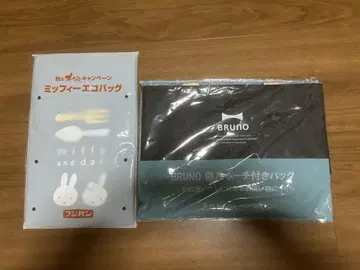새상품 미사용 미피 에코백 & BRUNO 보냉백 세트