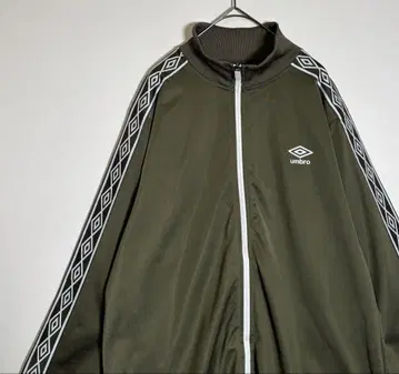 UMBRO 엄브로 프린트 로고 사이드 라인 트랙 자켓