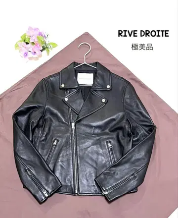 리브 드로아 라이더 자켓 천연 가죽 자켓 램 가죽 자켓 양가죽