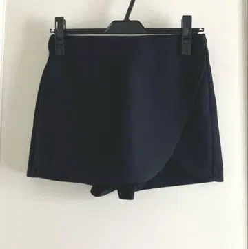 ZARA 자라 스코트 미니스커트 팬츠 블랙