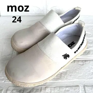 moz 라이트 그레이 슬립온 24cm 여성용 신발 가벼운 드라이빙