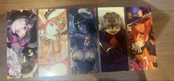 fgo 최종 재림전 편성 화면풍 카드 캐스터