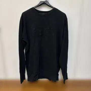 OBEY 블랙 맨투맨 L