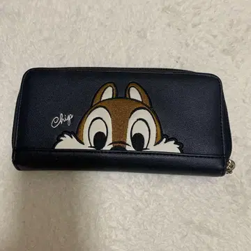 칩과 데일 자수 장지갑