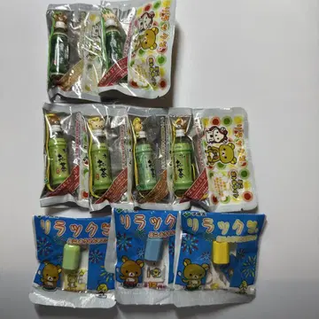 리락쿠마 미니 보틀 라이트 미니 풍경 마스코트 묶음 판매