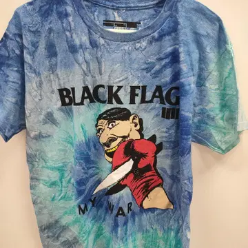 BLACK FLAG MY WAR 타이다이 T셔츠