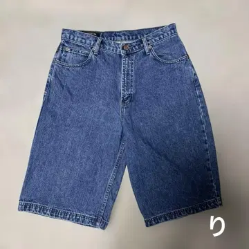 MODERN BASIC 조츠 데님 숏팬츠 하프 팬츠 구제 의류